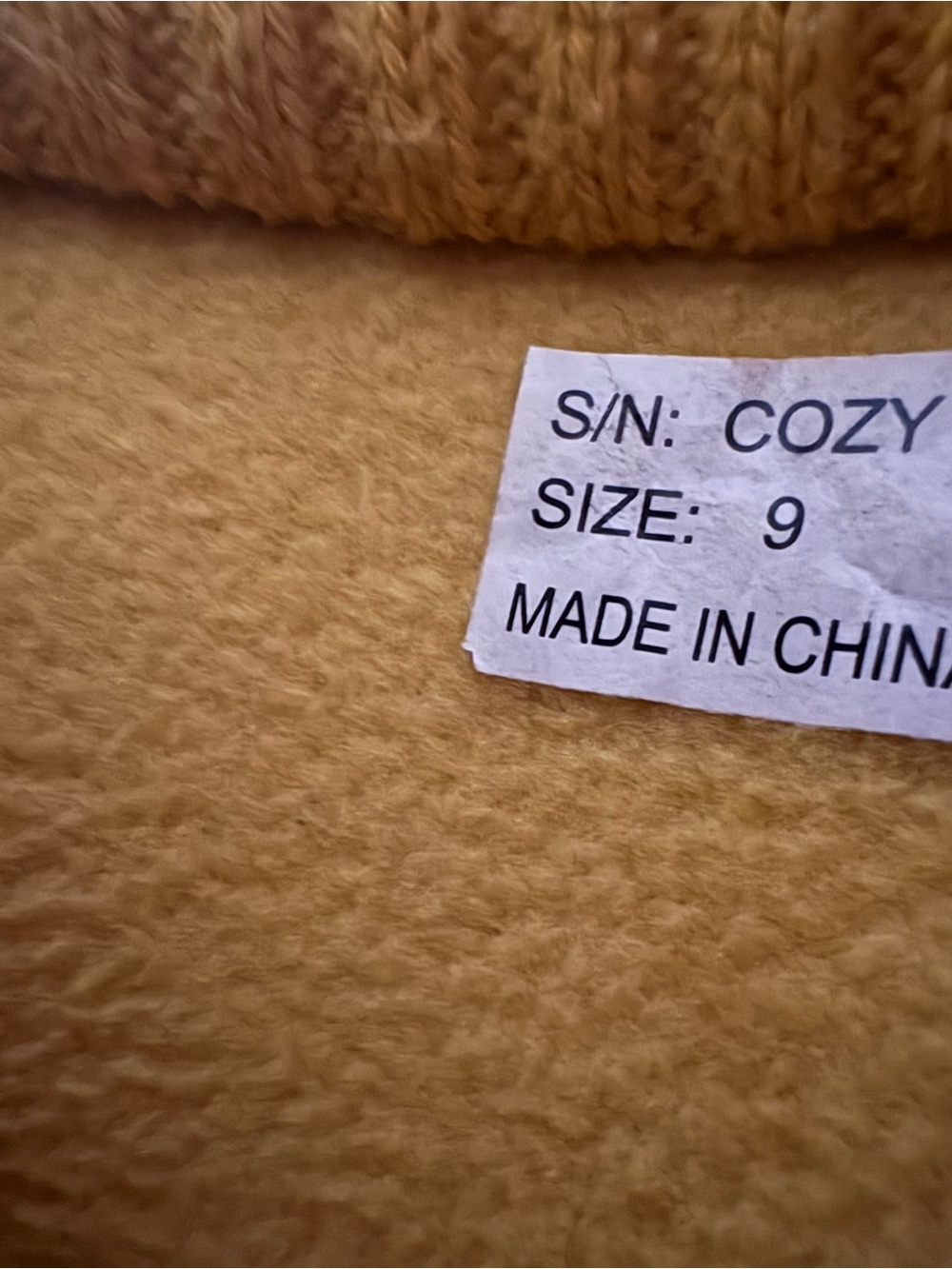 Apple Bottoms 🍎 Mustard Yellow Glossy Rain Boots with Knit Cuffs. Sz 9 - Picture 11 of 14